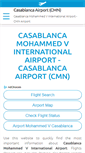 Mobile Screenshot of casablanca-airport.com